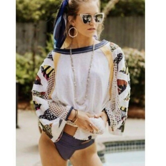 Free People Serengeti Mixed Media T-Shirt - Picture 12 of 12